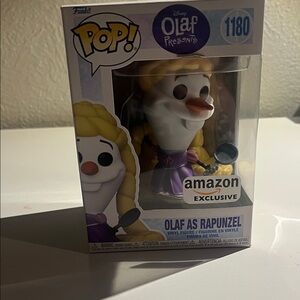 Funko Pop Olaf in Purple and Blonde Costume